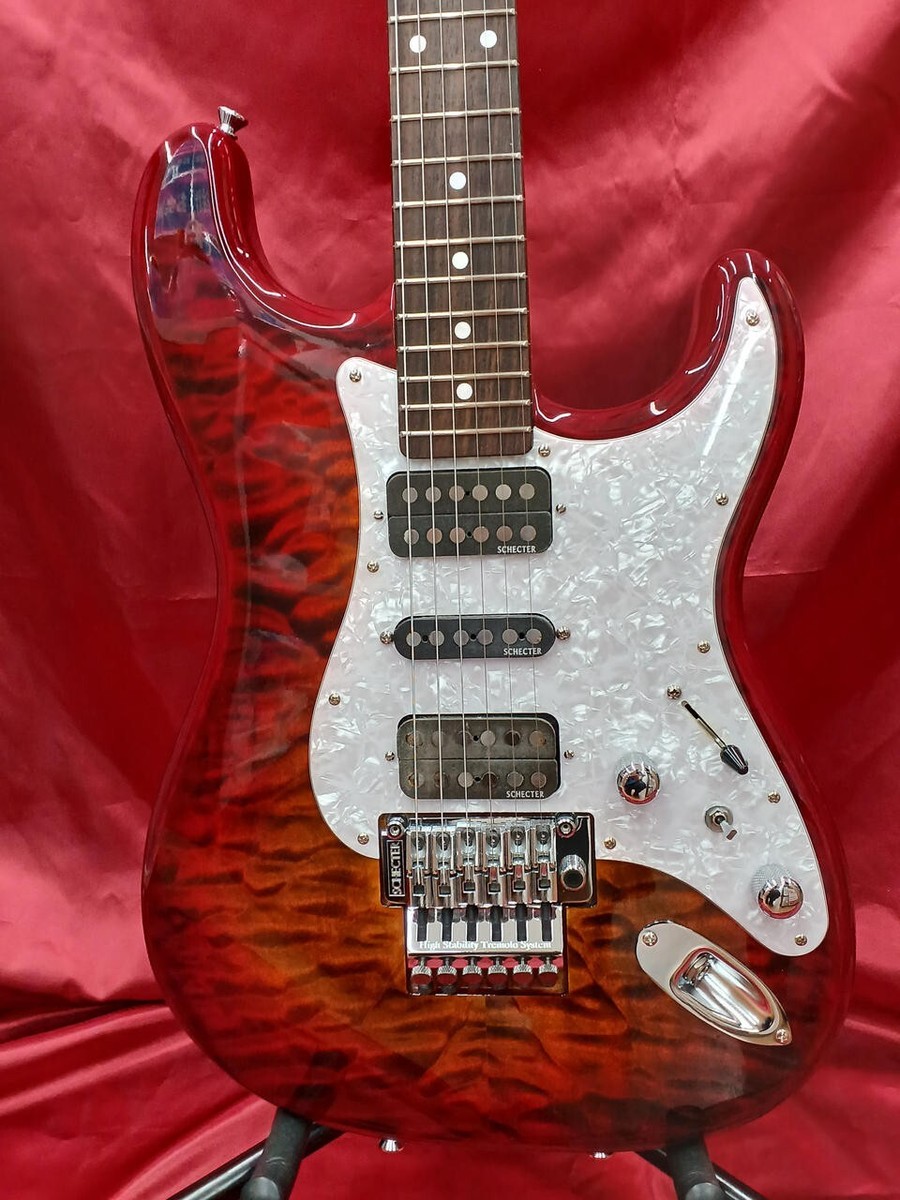 楽天市場】SCHECTER SD-2-24-AL RED (See-Thru Red) SD Series