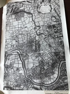 1745 map BOROUGH of hammersmith and fulham Ex printers proof never been mounted - Picture 1 of 5