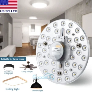 24W 6500LM Magnet Ceiling Light Replacement Retrofit Board LED Module Lamp Bulb - Picture 1 of 12