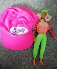 Vintage Hasbro Baseball Cap Sindy Soft bodied doll 1996 with pink cap RARE