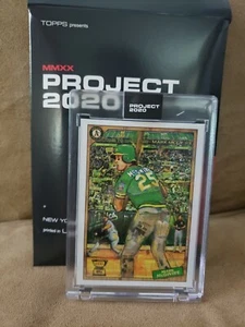 Topps Project 2020 - 1987 Mark McGwire #97 - by Andrew Thiele - In hand, w/box - Picture 1 of 1