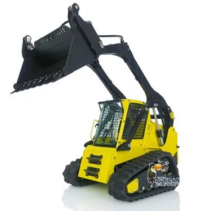 LESU 1/14 Metal Aoue LT5 RC Hydraulic Loader Assembled Skid-Steer Tracked Trucks - Picture 1 of 12