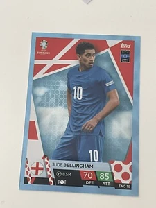 Topps Match Attax UEFA Euro 2024 Crystal Card Jude Bellingham England ENG15 - Zdjęcie 1 z 1