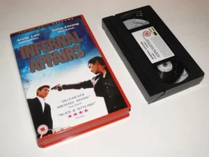 VHS Video ~ Infernal Affairs ~ Andy Lau/Tony Chiu-Wai Leung~Large Case Ex-Rental - Imagen 1 de 1