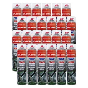 Limpiador de frenos Power Presto 24x 600 ml limpiador de piezas limpiador de montaje desengrasante - Imagen 1 de 7