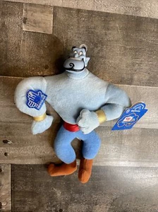 1990s Disney ALADDIN GENIE 9.5" Doll Plush Vinyl Head Applause VINTAGE RARE - Picture 1 of 13