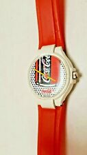 Collectable Women's Coca Cola Coke Swiss Red White Can Dots Retro Working Watch