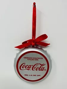 Coca-Cola Trim-A-Tree Collection 1991 Bottle Cap Christmas Ornament Circa 1938 - Picture 1 of 4