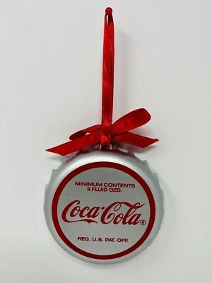 Coca-Cola Trim-A-Tree Collection 1991 Bottle Cap Christmas Ornament Circa 1938 - Image 1 of 4
