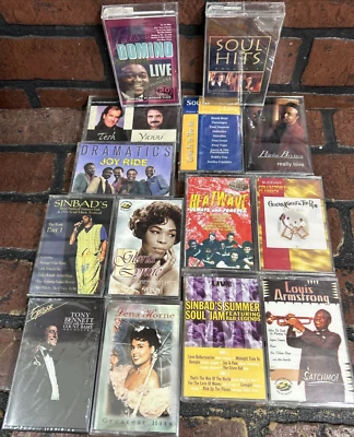 1980's-1990's POP ALBUM CASSETTE TAPES Job Lot Bundle of 14 Foto 1 de 4