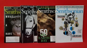 Smithsonian Magazine Lot 2020 Jan/Feb April May Jul/Aug - Picture 1 of 8