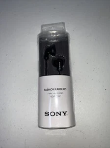 Sony MDR-E9LP Stereo Earphones EarBuds Lightweight - Black - Picture 1 of 2