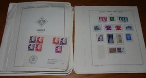 Schweden-Sammlung 1942-1975 Leuchtturm +1976-1980 Schaubek-Seiten siehe 110 Foto - Bild 1 von 24