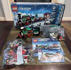 Lego 10254 Winter Holiday Train 100% Complete W/box & Instructions 2016