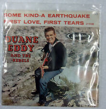 Duane Eddy And The Rebels – Some Kind-A Earthquake / 45 RPM RECORD with picture 
