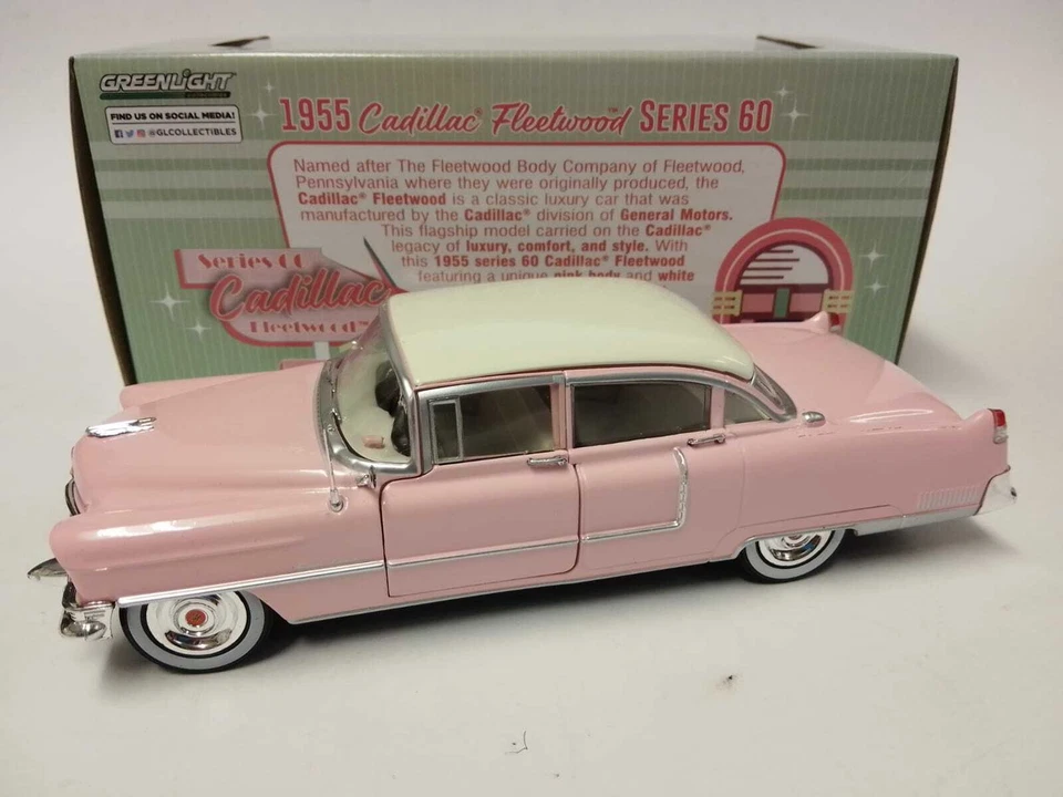 Cadillac Fleetwood Serie 60 1955 - Greenlight 1/24