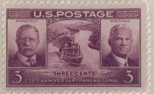 Scott # 856 - U.S. Single-Panama Canal - MNH - 1939 - Picture 1 of 1