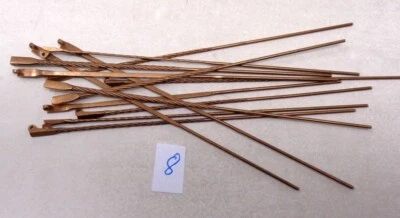 tres rare lot de 11 pieces 5 paires de branches de lunettes tres anciennes (8) - Photo 1/3