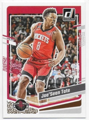 2023-24 Donruss #171 Jae'Sean Tate - Houston Rockets - Image 1 of 2