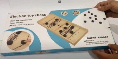 Ejection Toy Chess Game. Hand eye coordination. Force control for Parent Child - Image 1 of 2