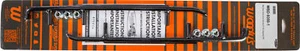 WOODYS 2007 Phazer Mountain Lite Yamaha 8" CARBIDE RUNNERS S-D BLOW MOLDED SKIS - Picture 1 of 1