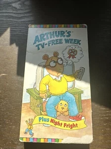 Arthur's TV-Free Week Plus Night Fright (1997) VHS Tape | 90s Cartoon - Picture 1 of 6