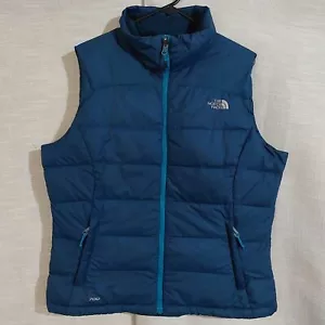 THE NORTH FACE TNF Nuptse 700 Women’s Goose Down Puffer Gilet Vest Jacket - L - Picture 1 of 8