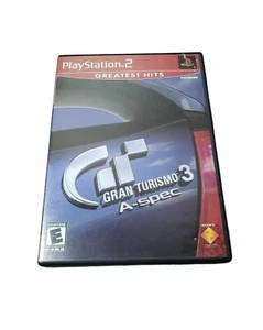 Gran Turismo 3 A-spec GREATEST HITS (Sony PlayStation 2) PS2 GAME COMPLETE CIB - Picture 1 of 4