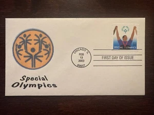 US FDC COVER 2003 YEAR SPECIAL OLYMPICS DISABLED PEOPLE HEALTH SCOTT 3771 - Picture 1 of 1