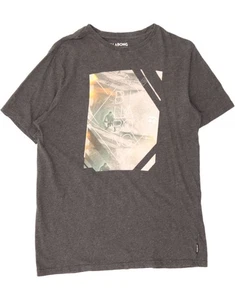 BILLABONG Mens Tailored Fit Graphic T-Shirt Top XL Grey Cotton TF11 - Picture 1 of 3