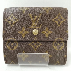 LOUIS VUITTON Monogram Porte Monnaie Billet Carte Credit Trifold Wallet M61652 - Picture 1 of 14
