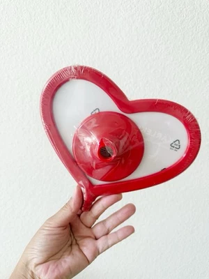 IKEA Karleken Plastic Red Heart Picture Frame 8" x 7" NEW! - Image 1 of 3