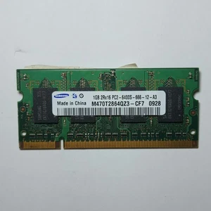 Samsung 1GB DDR2 800MHz PC2-6400S SO-DIMM Laptop Notebook Arbeitsspeicher RAM - Bild 1 von 1