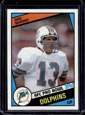 1984 Topps Dan Marino Rookie RC #123 Dolphins - Imagem 1 de 2