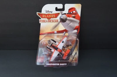 Disney Planes Fire & Rescue Firefighter Dusty 2014 Die Cast Plane Mattel CBX27 - Image 1 of 4