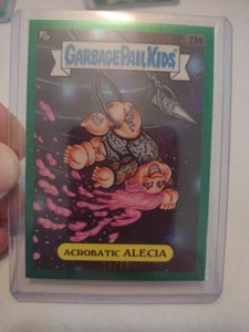 Cubo de basura Topps 2024 niños cromo 7 #25B acrobático Alecia 13/99 - Imagen 1 de 2