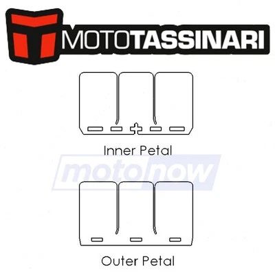 Moto Tassinari V-Force 3 Reed Valve Replacemet Petals for 2016-2019 Polaris ye - Image 1 of 4