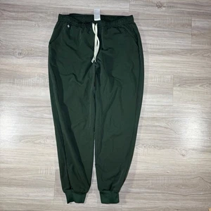 FIGS Tansen Jogger Scrub Pantalone Verde Foresta Misto Viscosa Elasticizzato Uomo XL - Foto 1 di 6
