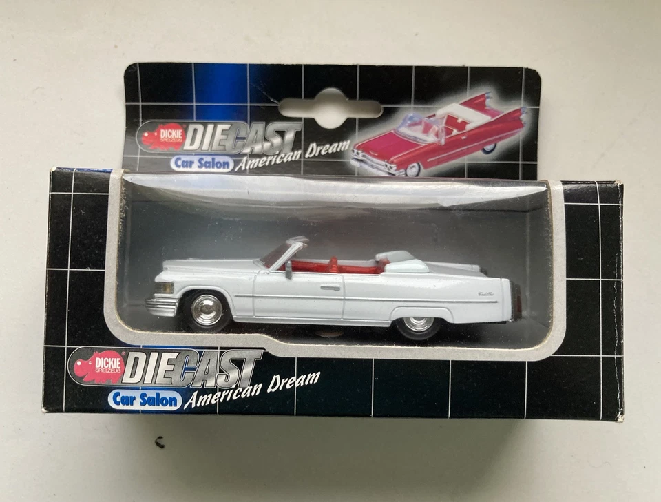 Juguete Dickie Vintage American Dream White Die-Cast Model Car Salon Foto 1 de 4