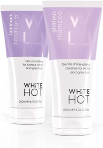 White Hot Shine Duo: Glorious Shampoo & Luminous Conditioner 200ml, Glanz &... - Bild 1 von 7