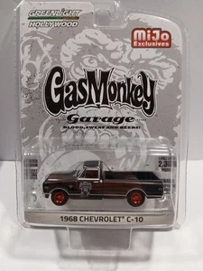 Greenlight Mijo Exclusive Gas Monkey 1968 CHEVROLET C-10 Pickup 1:64 Diecast - Picture 1 of 2