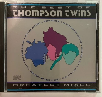 The Best of Thompson Twins: Greatest Mixes by Thompson Twins (Arista CD) VG+ - Imagem 1 de 4
