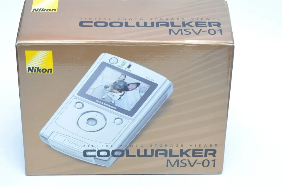 NIKON COOLWALKER MSV-01 DIGITAL PHOTO STORAGE & VIEWER - Image 1 of 2