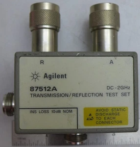 Agilent 87512A DC-2GHz Transmission / Reflection Test Set #2 - Picture 1 of 4