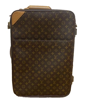 Authentic LOUIS VUITTON Pegas55 Carry case luggage Bag Monogram Garment hanger - Image 1 of 4