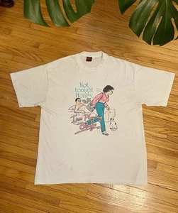 Vintage 90s XL Bingo Adult Comedy Rom Com Funny Novelty Single Stitch T-Shirt - Picture 1 of 11
