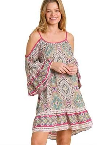 Perfect Cold Shoulder Summer Dress - Picture 1 of 5