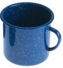 Tasse tasse à boisson café GSI émail bleu extérieur 12 oz camping chasse pêche