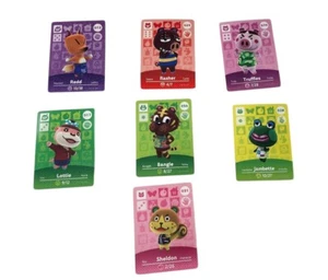 Animal Crossing Amiibo cards Mixed Series - Lot of 7 - Picture 1 of 2