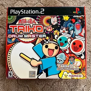 Taiko Drum Master Bundle Sony PlayStation 2 PS2 Controller Game Sticks NOB - Picture 1 of 6